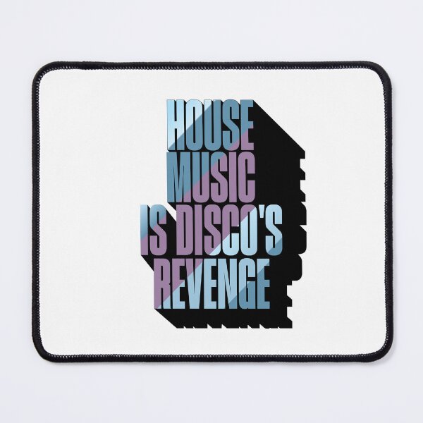 Item preview, HOUSE MUSIC  - Disco's Revenge 5 (black/purple/blue)  designed and sold by Discothreadz.