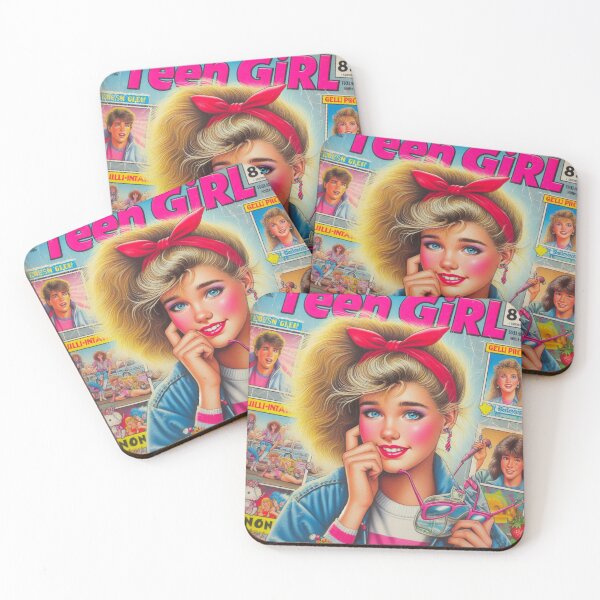 Item preview, Retro Teen Magazine Cover Art | Vintage-Inspired Pop Culture Illustration designed and sold by litchick1977.