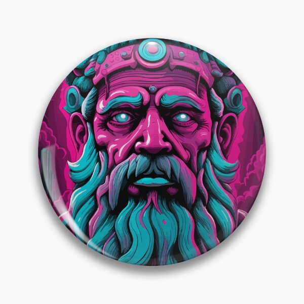 Aperçu de l'œuvre Néon Zeus créée et vendue par DistortedBrain.