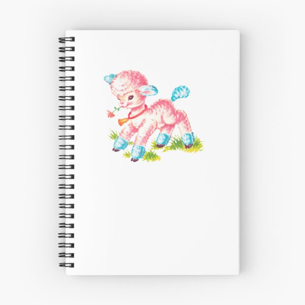 Item preview, Vintage Lamb Pink Blue designed and sold by aestheticqueen.