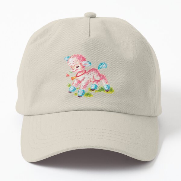 Item preview, Vintage Lamb Pink Blue designed and sold by aestheticqueen.