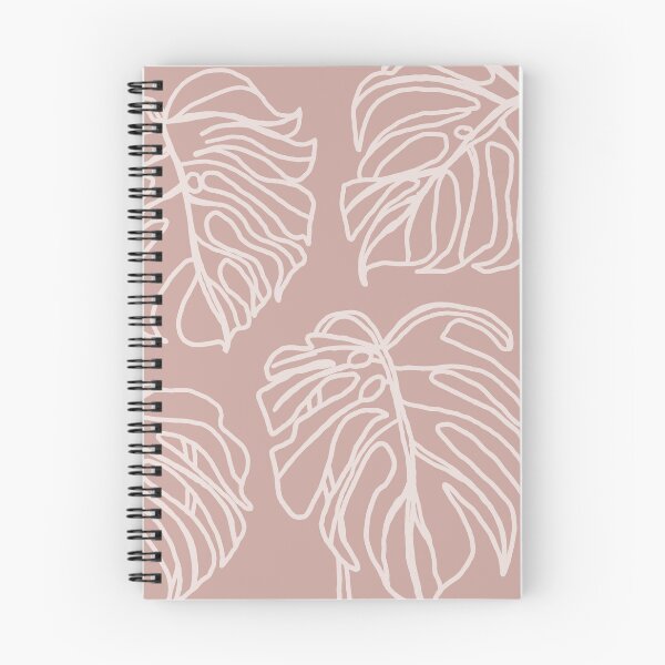 Item preview, Monstera | Rose Pink designed and sold by ThePrintNook.