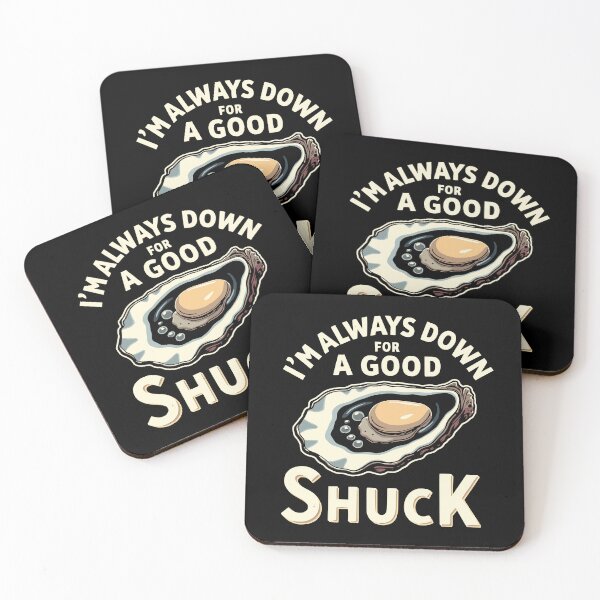 Item preview, Oyster Lover Pun – Down for a Good Shuck designed and sold by AmorcitoDesigns.