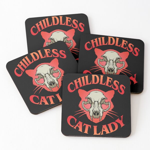 Item preview, Childless Cat Lady designed and sold by Crossroads-Art.