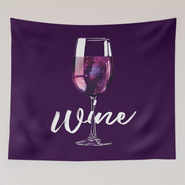 Item preview, Wine Lover Galaxy Space Design designed and sold by polliadesign.