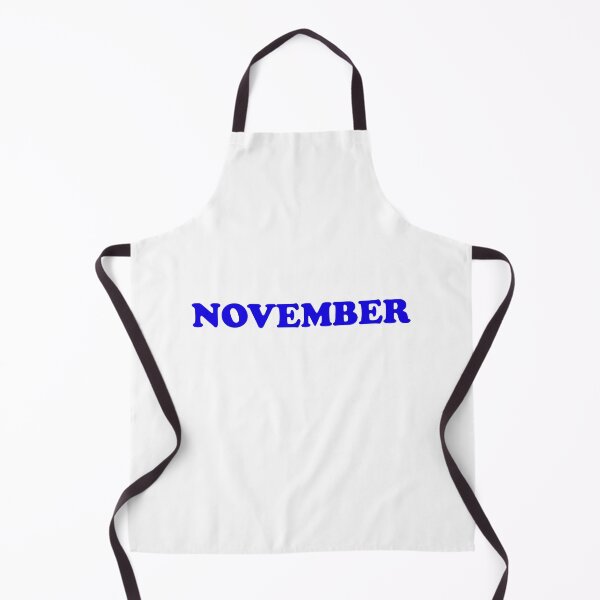 Item preview, NOVEMBER - deep blue designed and sold by Inspirationmotivation.