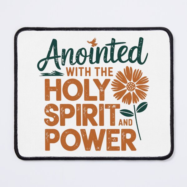 Item preview, Anointed with the Holy Spirit and Power designed and sold by Faithloveshop.