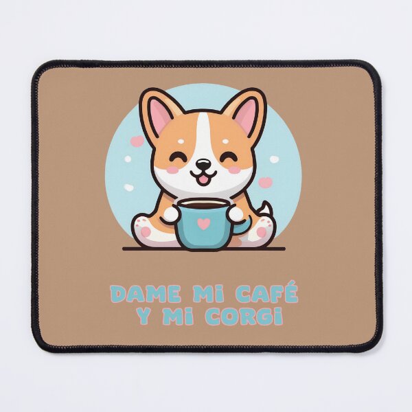 Item preview, GIVE ME MY COFFEE AND MY CORGI designed and sold by La Loca.