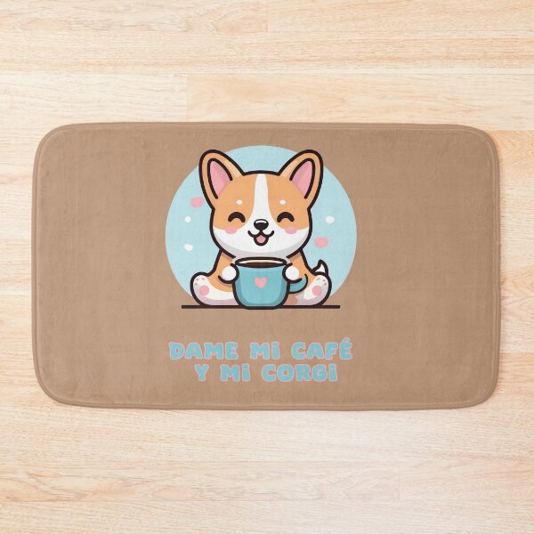 Item preview, GIVE ME MY COFFEE AND MY CORGI designed and sold by La Loca.