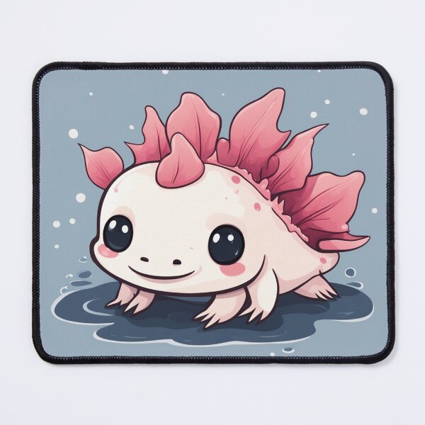 Item preview, Cute Axolotl Zombie Cartoon Vector Icon designed and sold by hjian8219.