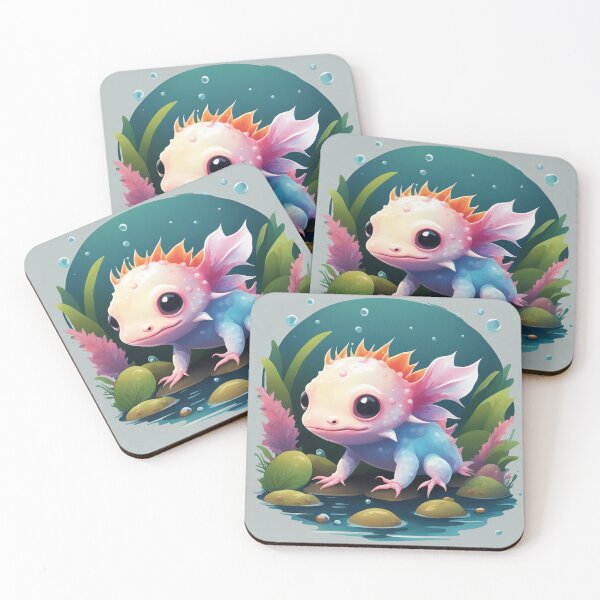 Item preview, Cute Axolotl Zombie Cartoon Vector Icon  designed and sold by hjian8219.