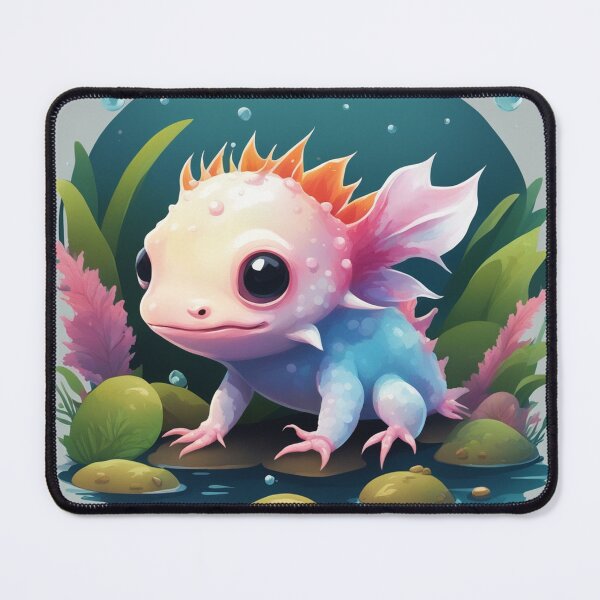 Item preview, Cute Axolotl Zombie Cartoon Vector Icon designed and sold by hjian8219.
