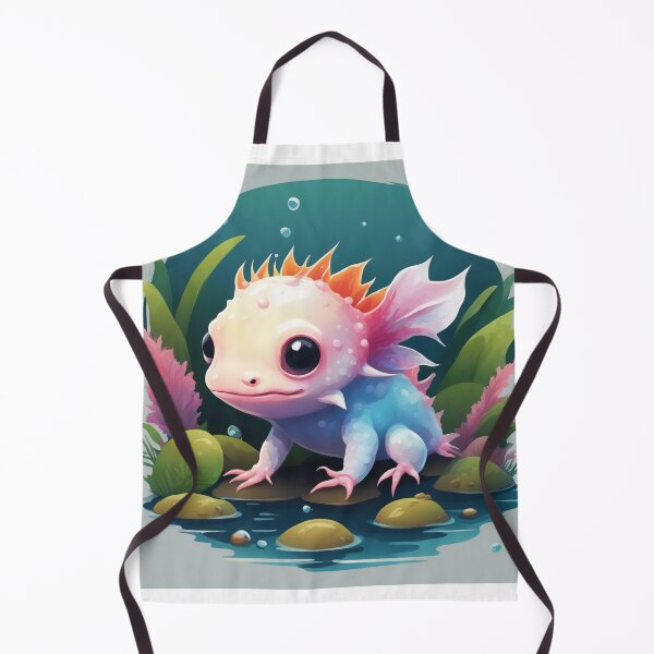 Item preview, Cute Axolotl Zombie Cartoon Vector Icon designed and sold by hjian8219.