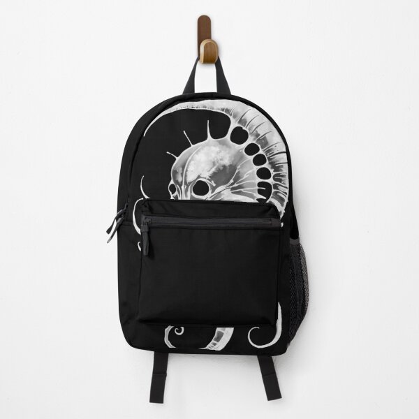 Item preview, Dark Gothic Octopus Anatomical Fossil White Ink Art designed and sold by Threehop.