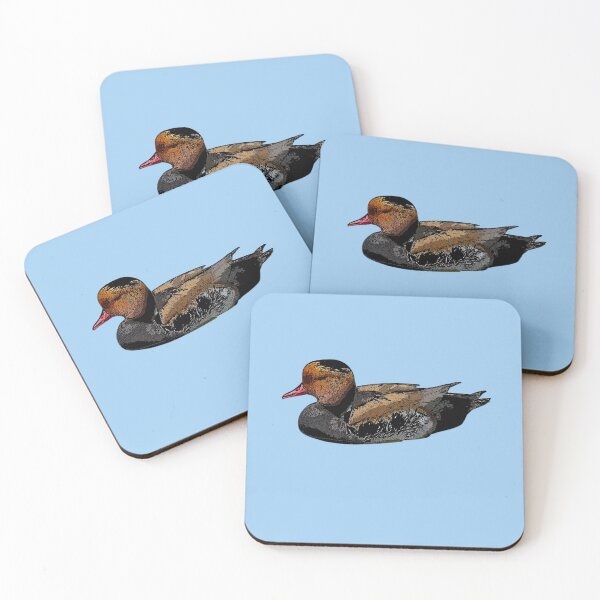 Item preview, Red-crested Pochard Black Alternate Design  designed and sold by designsasstultd.