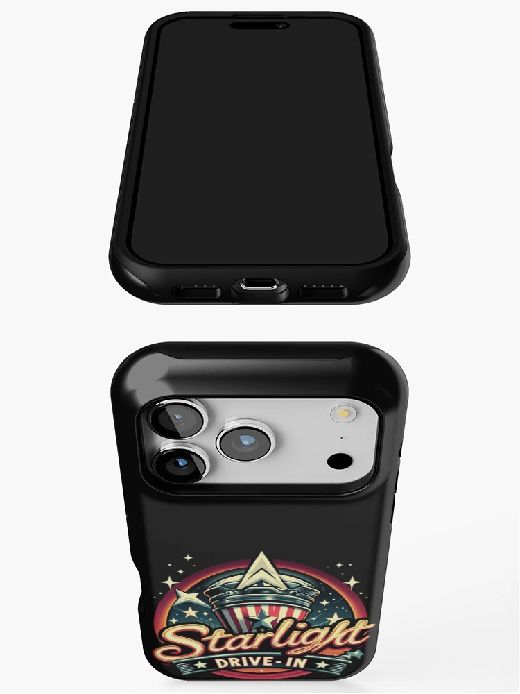 Thumbnail 3 of 4, iPhone Case, Starlight Drive-In  designed and sold by RigorMortees.