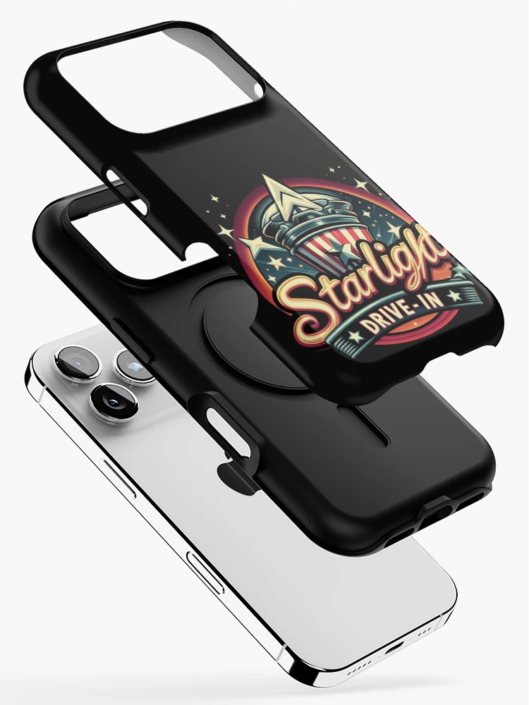 Thumbnail 2 of 4, iPhone Case, Starlight Drive-In  designed and sold by RigorMortees.