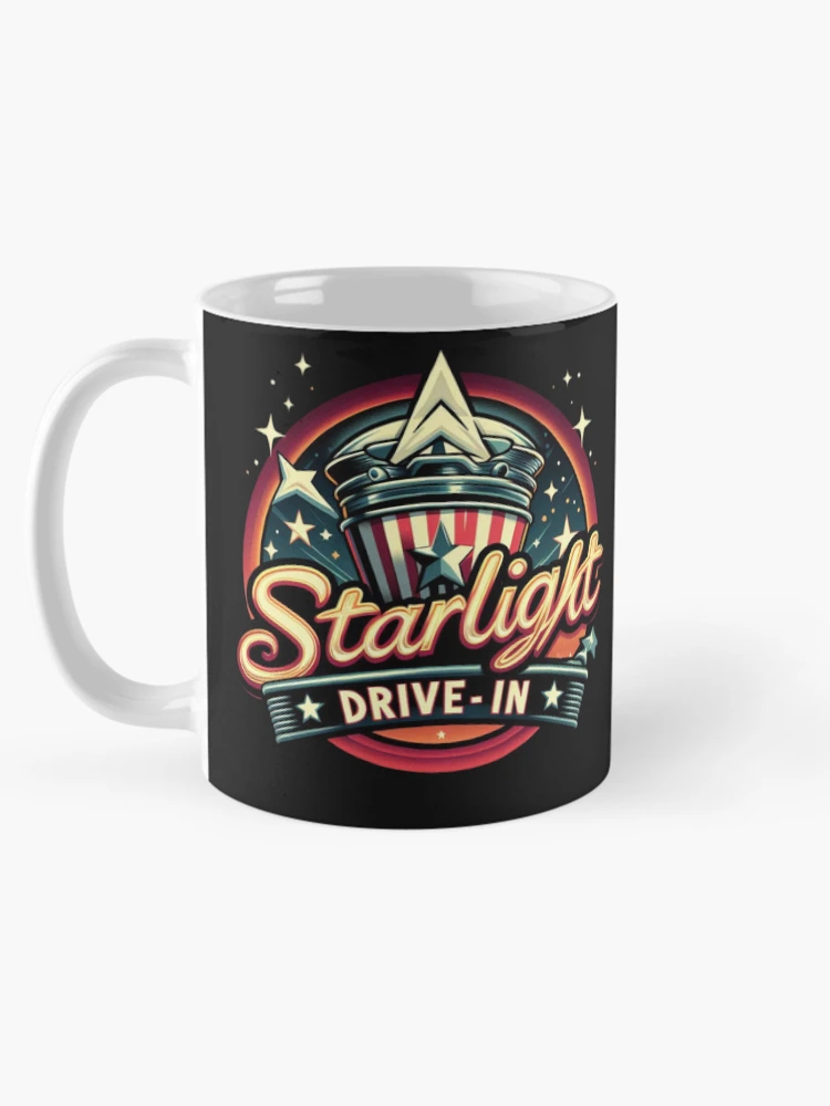 Thumbnail 5 of 6, Coffee Mug, Starlight Drive-In designed and sold by RigorMortees.