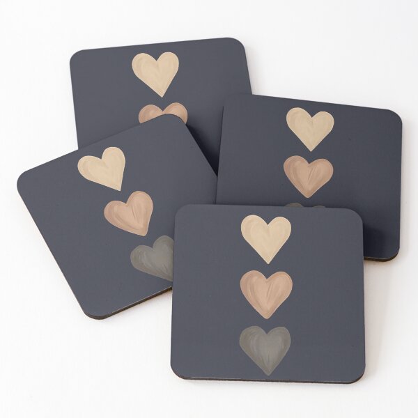 Item preview, Corazones verticales designed and sold by The Ginger Dragonfly Design Company.