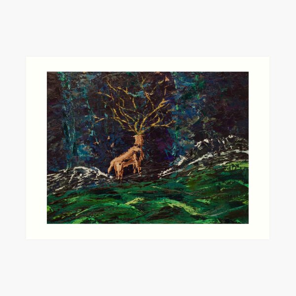 Death of the Gods II Art Print