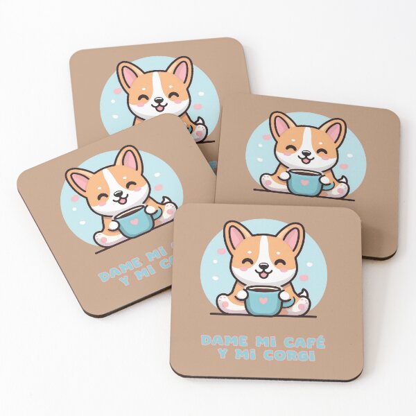 Item preview, GIVE ME MY COFFEE AND MY CORGI designed and sold by La Loca.