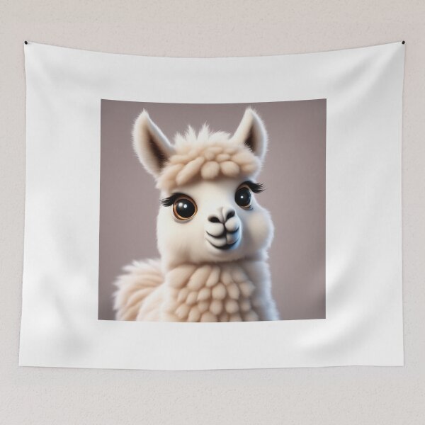 Item preview, Cute Alpaca Llama Cartoon Vector Icon designed and sold by hjian8219.
