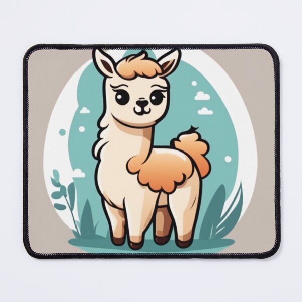 Item preview, Cute Alpaca Llama Cartoon Vector Icon designed and sold by hjian8219.