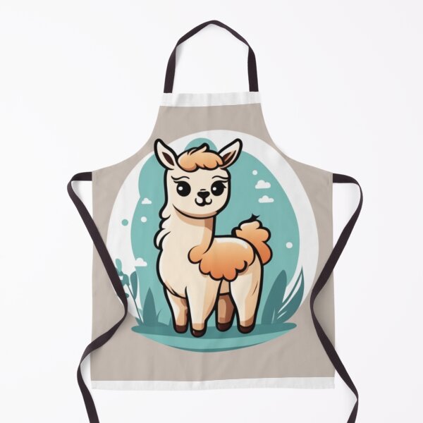 Item preview, Cute Alpaca Llama Cartoon Vector Icon designed and sold by hjian8219.