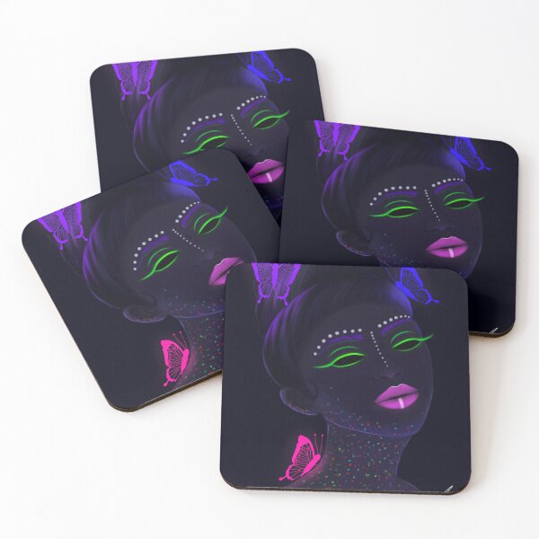 Item preview, Neon Butterflies designed and sold by EbonyCGIart.