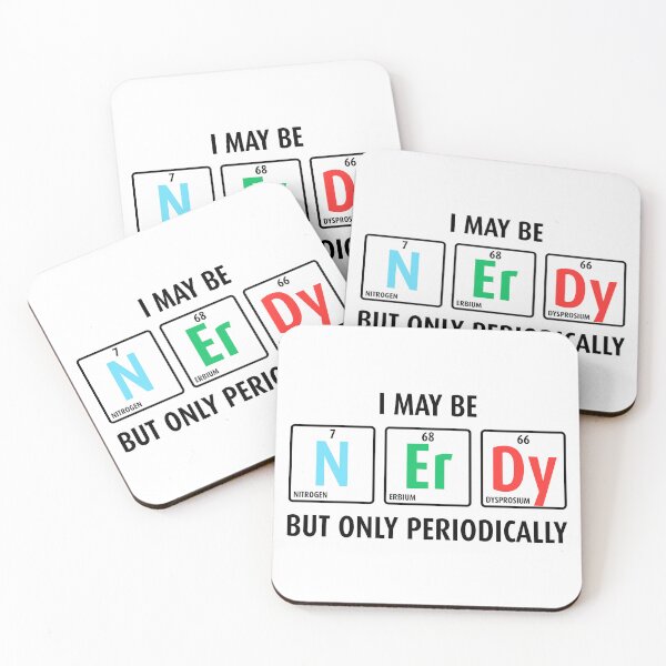 Item preview, Nerdy Elements - Chemistry designed and sold by ScienceCorner.