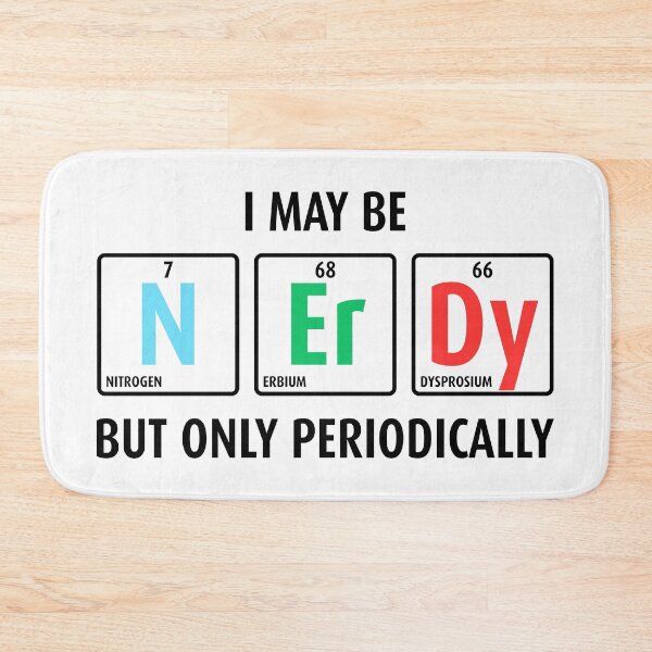 Item preview, Nerdy Elements - Chemistry designed and sold by ScienceCorner.