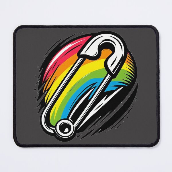 Item preview, The Safety Pin - A Symbol of Punk and Solidarity designed and sold by neutronjohn.