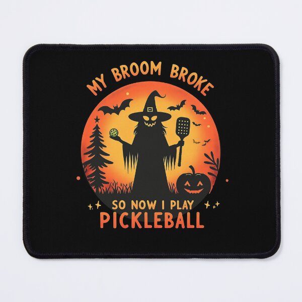 Item preview,  My Broom Broke So Now I Play Pickleball , Halloween Paddle Witch  designed and sold by Smix Pixels.
