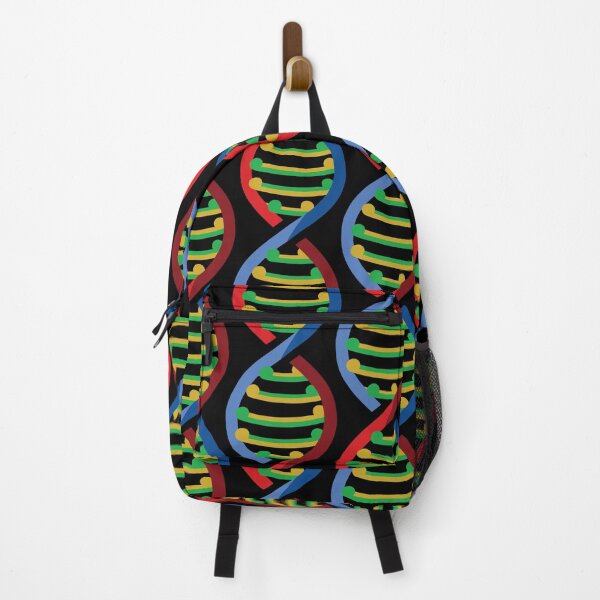 Item preview, DNA Koru - Colour (Black Background) designed and sold by HBurke-art.