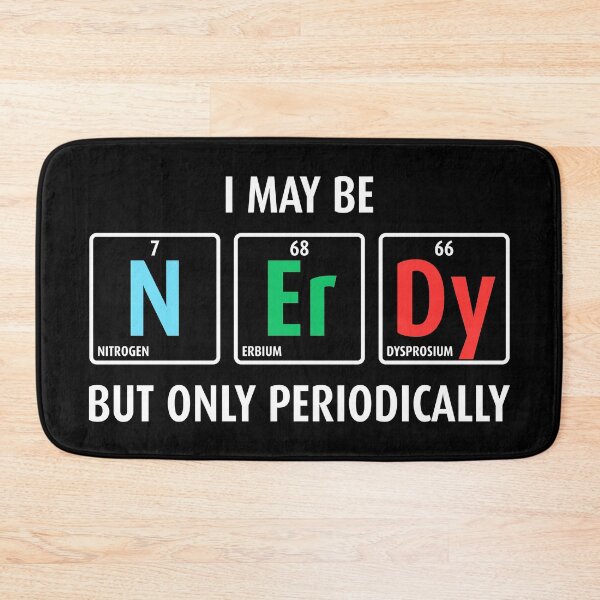 Item preview, Nerdy Elements - Chemistry designed and sold by ScienceCorner.