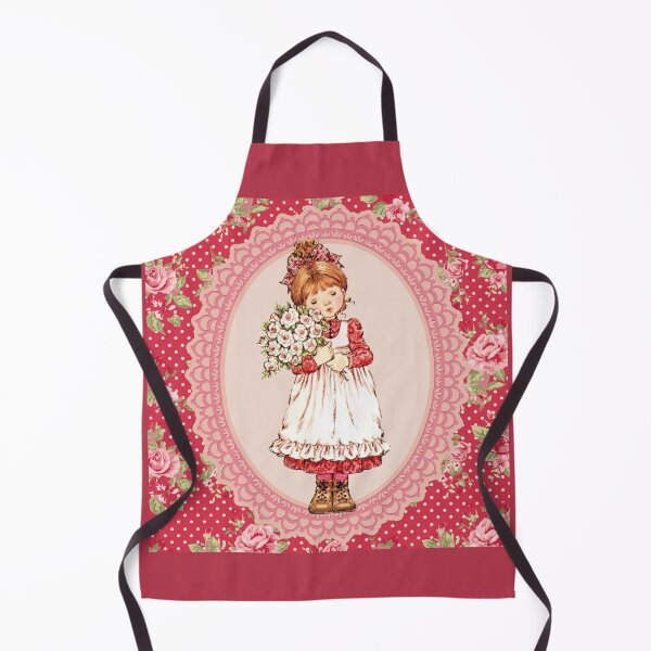 Item preview, Girl Sarah Kay with flowers D8 designed and sold by DecoVintage.