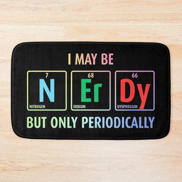 Item preview, Nerdy Elements - Chemistry designed and sold by ScienceCorner.