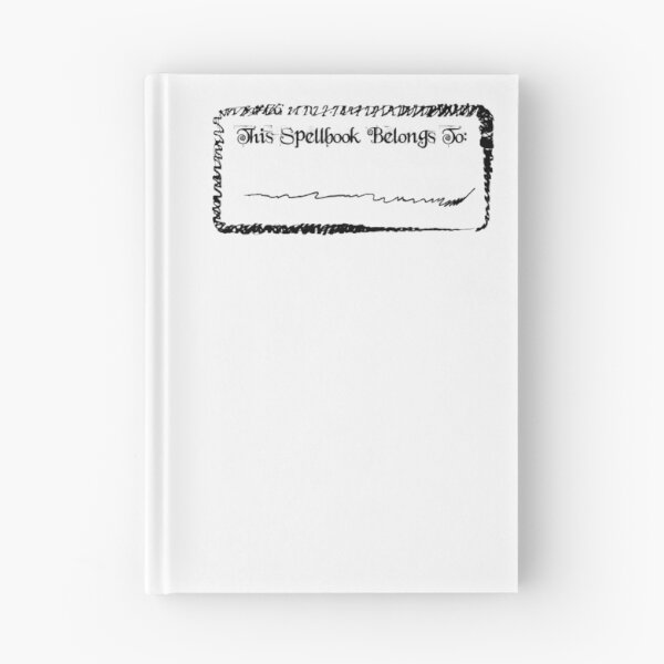 Item preview, Magical Thinking Spellbook Label designed and sold by CatchiBatchi.
