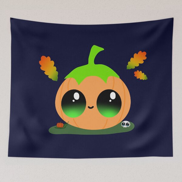 Item preview, Cute Little Pumpkin Fall Scene designed and sold by JMDesignHouse.