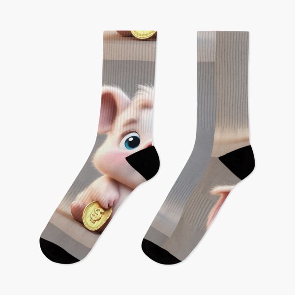 Item preview, Cute Baby Pig Holding Gold Coin Cartoon Vector Icon  designed and sold by hjian8219.