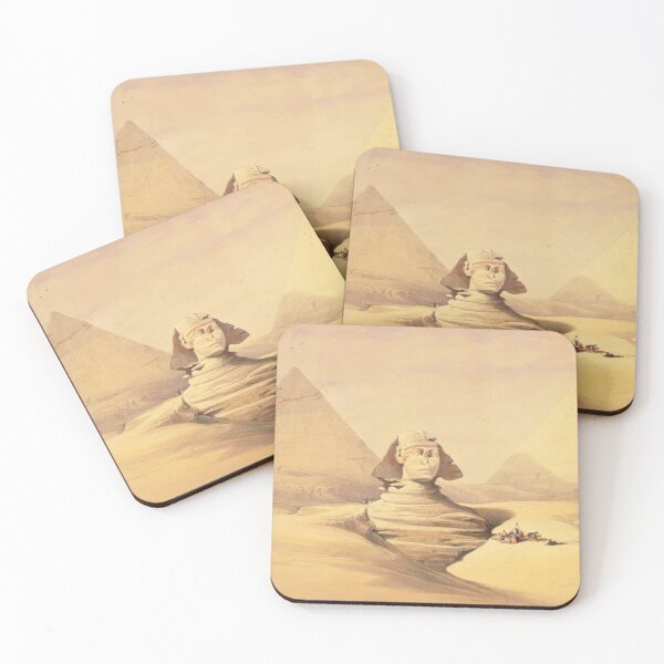 Item preview, Pastel treatment of Pyramids of Giza designed and sold by The Artful Horse.