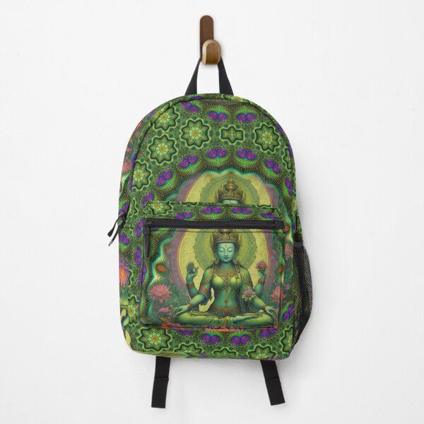 Item preview, The Green Goddess Mandala designed and sold by Mandala Magic by OM.