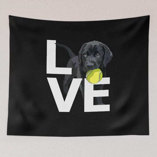 Item preview, Black Labrador Love designed and sold by Just-Arts-4U.