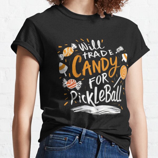 Item preview, Will Trade Candy For Pickleball - Halloween Xmas Pickleball  designed and sold by Smix Pixels.