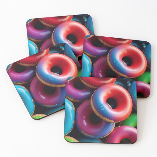 Item preview, Colorful Donuts A Delicious Food Pattern Design  designed and sold by TheArtOfPat.