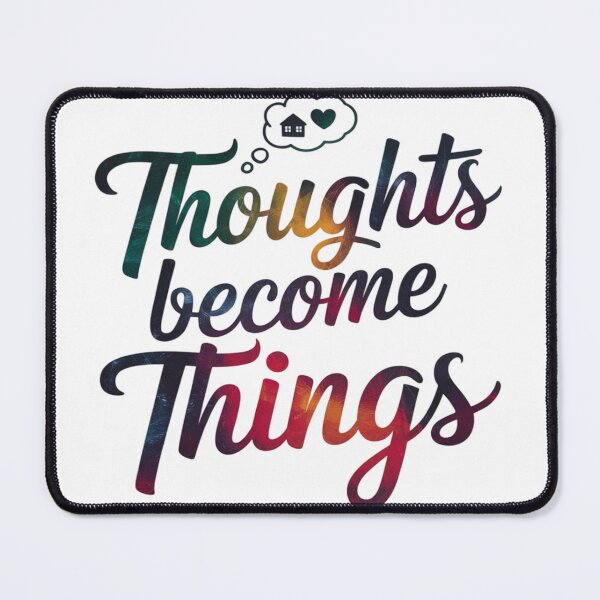 Item preview, Thoughts Become Things - Manifestation designed and sold by IManifestArt.