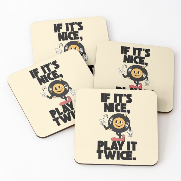 Item preview, Vinyl Record Music Lovers Retro - If It's Nice Play It Twice  designed and sold by TheLoveShop.
