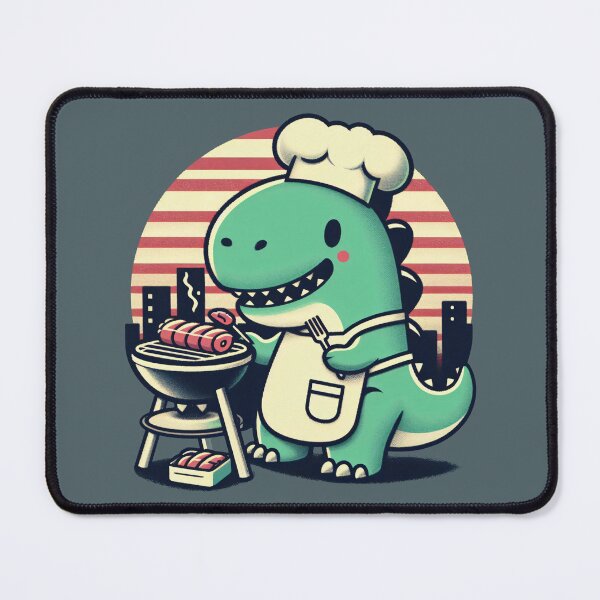 Item preview, Dinosaur Cooking bbq designed and sold by RafaelLima7.