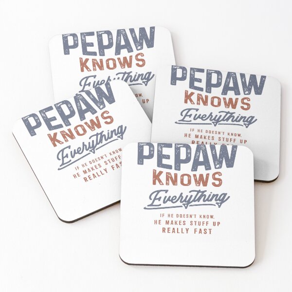 Item preview, Pepaw Knows Everything - Grandparents Day designed and sold by cidolopez.