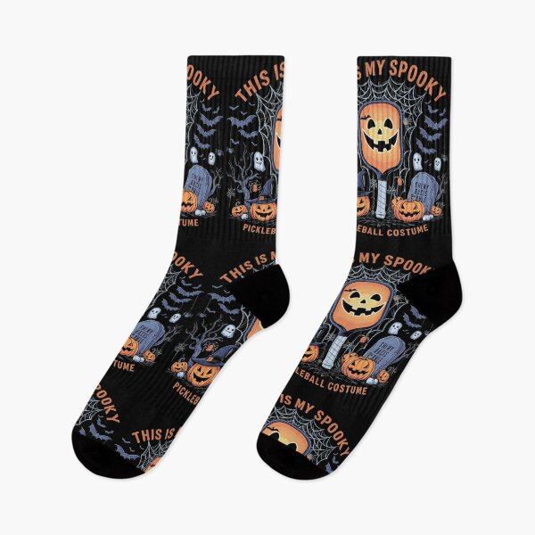 Item preview, This Is My Spooky Pickleball Costume  - Halloween Xmas Pickleball Pumpkin   designed and sold by Smix Pixels.